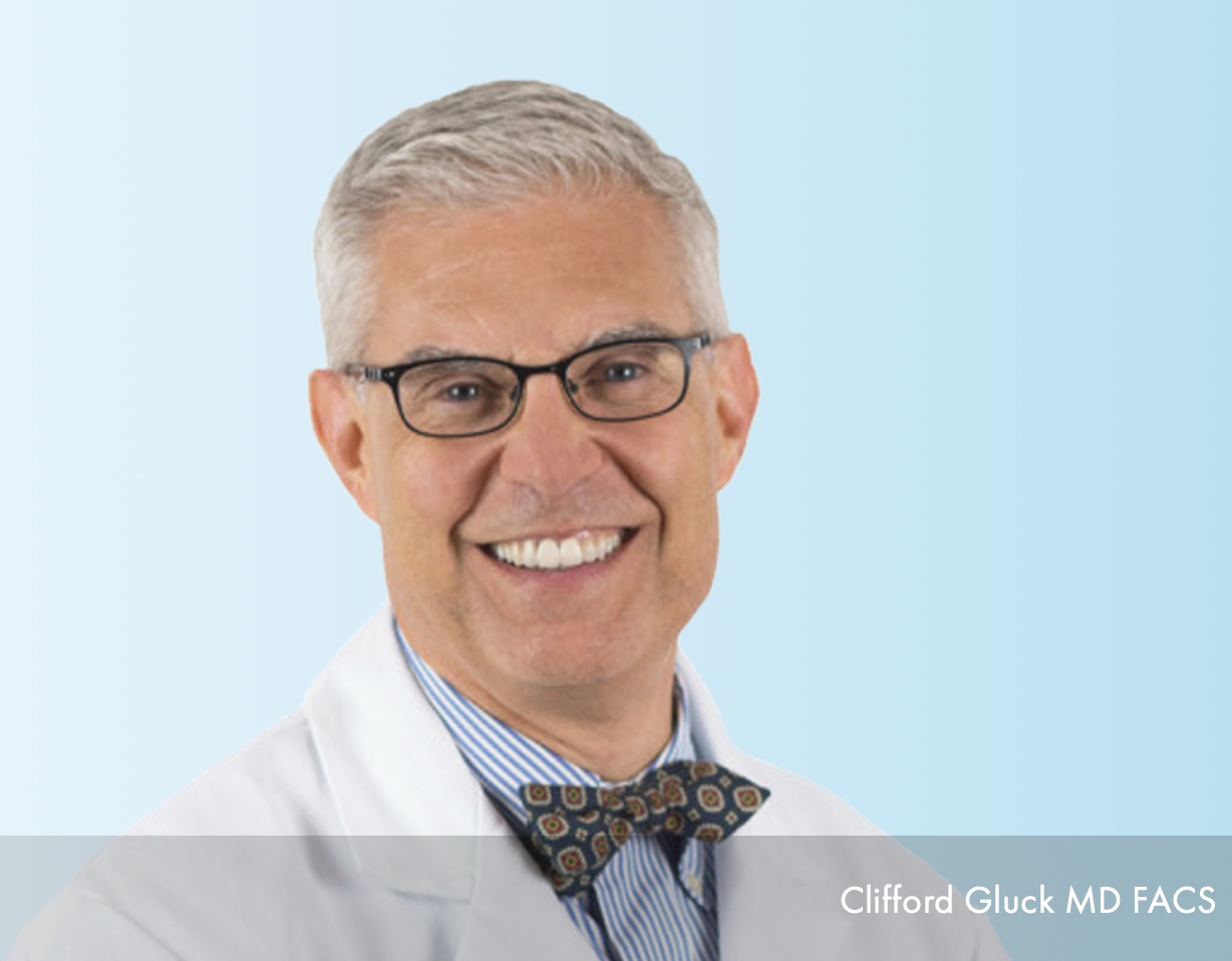 Dr. Clifford Gluck a boston hair transplant surgeon in medical lab coat.
